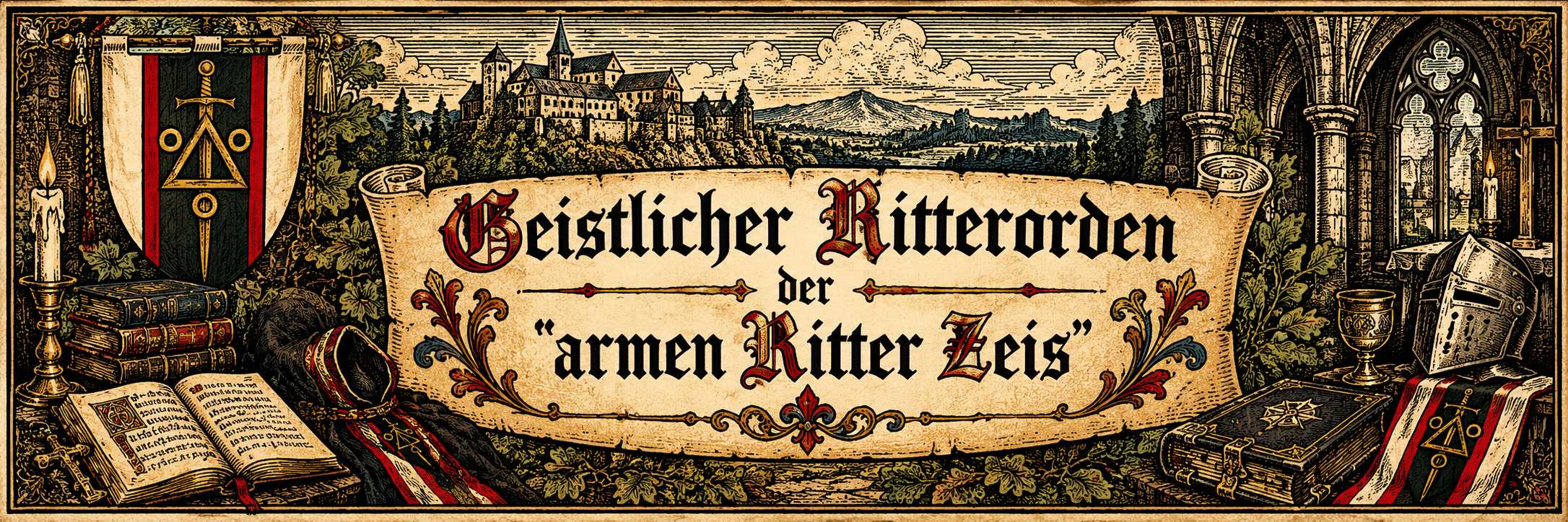 Banner der armen Ritter Zeis