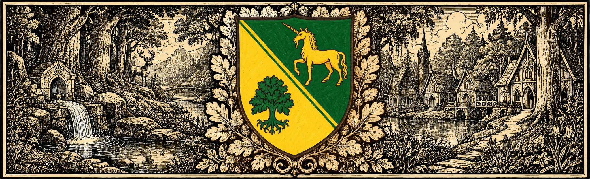 Das Banner der Waldfreiheit Elbenhain