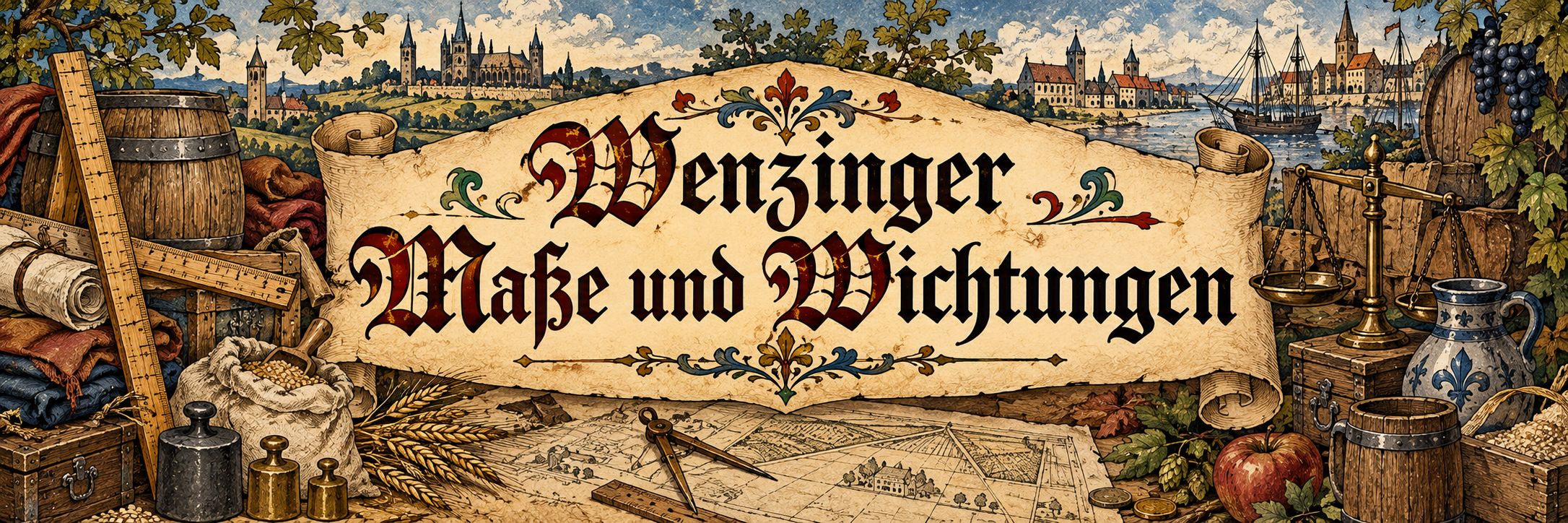 Wenzinger Ma&szlig;e und Wichtungen